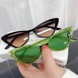 retro chic cat eye uv400 sunglasses for women