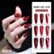 Cherry Ruby Magnetic Cat Eye Gel Nail Polish 15ml Chameleon Red UVLED Manicure Gel 0