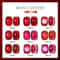 Cherry Ruby Magnetic Cat Eye Gel Nail Polish 15ml Chameleon Red UVLED Manicure Gel 2