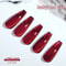 Cherry Ruby Magnetic Cat Eye Gel Nail Polish 15ml Chameleon Red UVLED Manicure Gel 6