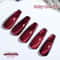 Cherry Ruby Magnetic Cat Eye Gel Nail Polish 15ml Chameleon Red UVLED Manicure Gel 8