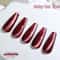 Cherry Ruby Magnetic Cat Eye Gel Nail Polish 15ml Chameleon Red UVLED Manicure Gel 14