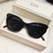 Vintage Cat Eye Sunglasses For Women Retro Designer Gradient Lens Shades 1