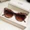 Vintage Cat Eye Sunglasses For Women Retro Designer Gradient Lens Shades 2