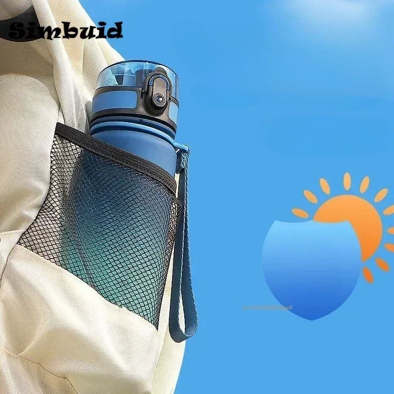 ActiveHydrate LeakProof Sports Water Bottle Portable Gym Water Bottle For Travel Fitness Outdoor 5