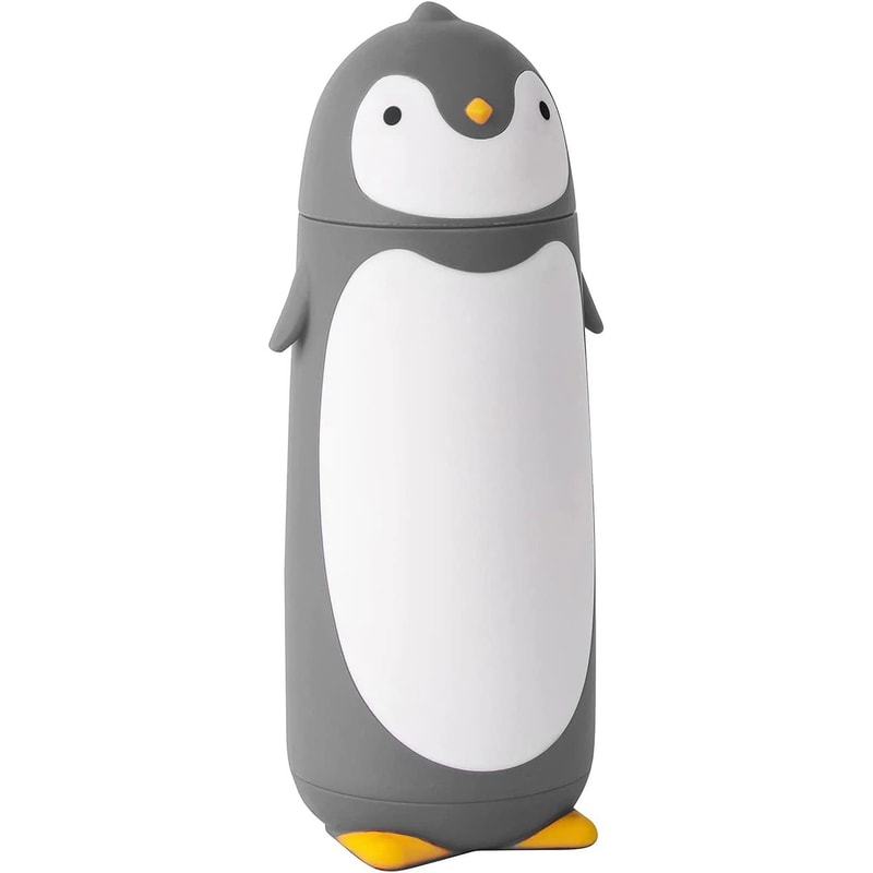 Penguin Kids Stainless Steel Thermos Bottle 95oz Insulated Travel Mug For School Tea Coffee 9