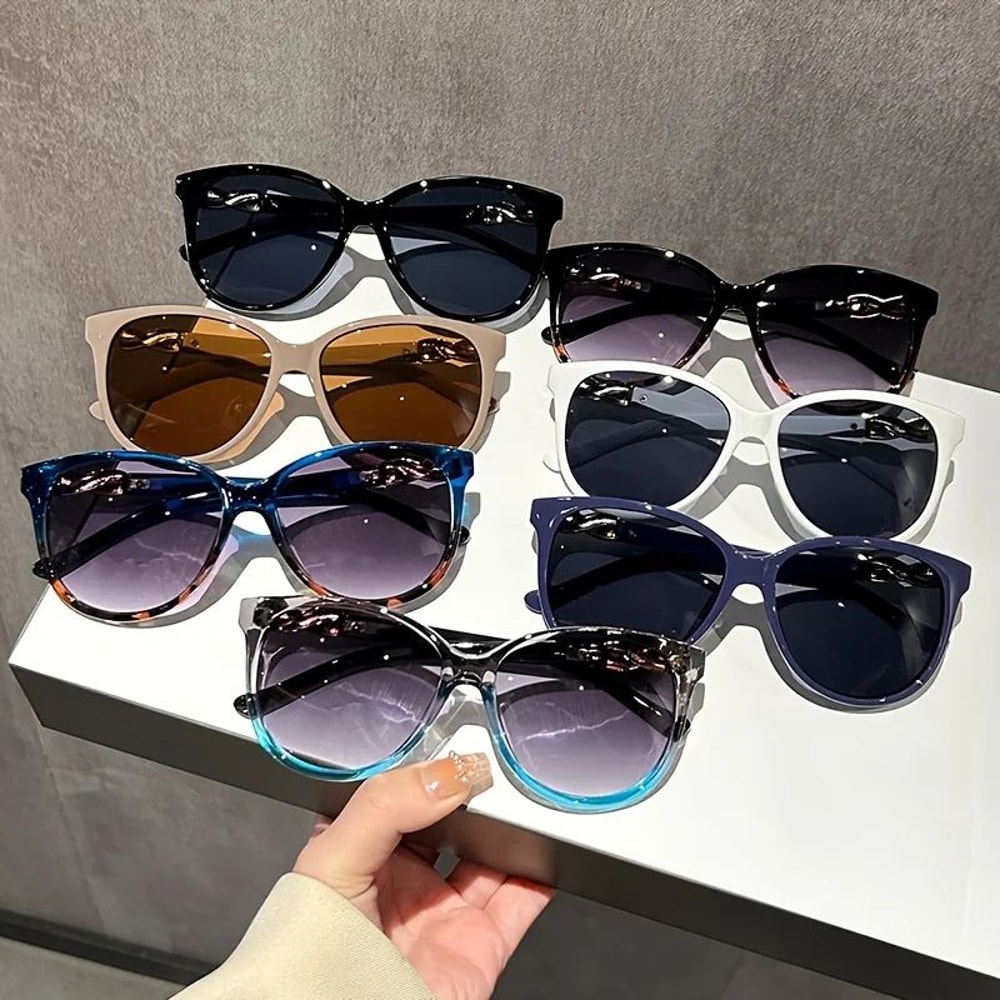 Retro Butterfly Cat Eye Sunglasses Women Vintage UV400 Fashion Shades 0