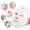 7Color LED Light Therapy Mask Rechargeable Photon Facial Rejuvenation AntiAging Skin Care Device 0