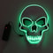 LED Skull Mask Glowing Halloween Cosplay Mask With Cold Light Effects 8
