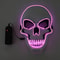 LED Skull Mask Glowing Halloween Cosplay Mask With Cold Light Effects 6