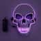 LED Skull Mask Glowing Halloween Cosplay Mask With Cold Light Effects 10