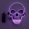 LED Skull Mask Glowing Halloween Cosplay Mask With Cold Light Effects 10
