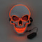 LED Skull Mask Glowing Halloween Cosplay Mask With Cold Light Effects 11