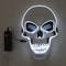 LED Skull Mask Glowing Halloween Cosplay Mask With Cold Light Effects 12
