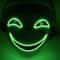 GlowGrin LED Clown Mask Light Up LED Clown Mask For Halloween Cosplay Scary Party Costumes 3