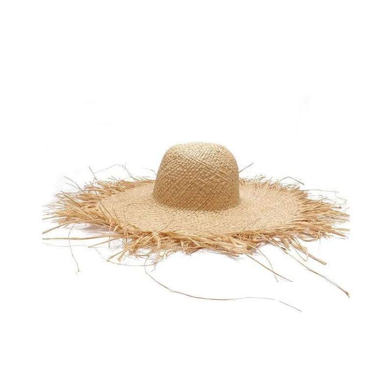 Coastal Breeze Womens Beach Sun Hat Lightweight Wide Brim Straw Hat For Summer 3