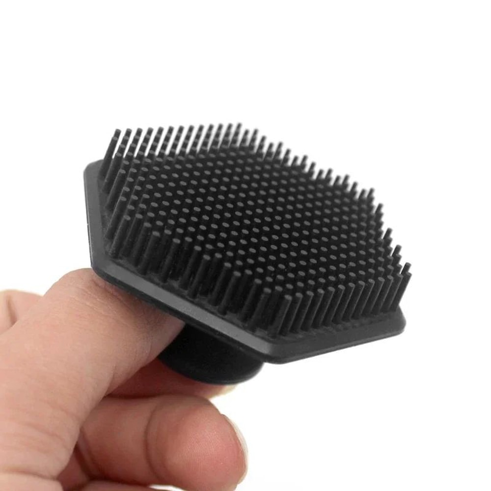 Silicone Facial Cleansing Brush For Men Deep Pore Exfoliating Face Scrubber Massage Tool 2