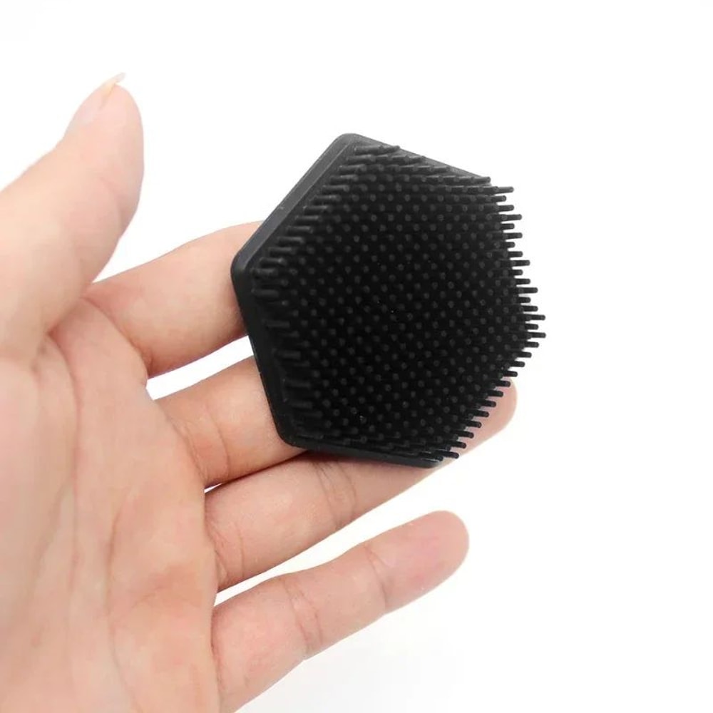 Silicone Facial Cleansing Brush For Men Deep Pore Exfoliating Face Scrubber Massage Tool 4