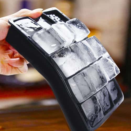 Premium Silicone Ice Cube Mold – Spherical Whiskey Ice Mold & Reusable Cocktail Ice Tray