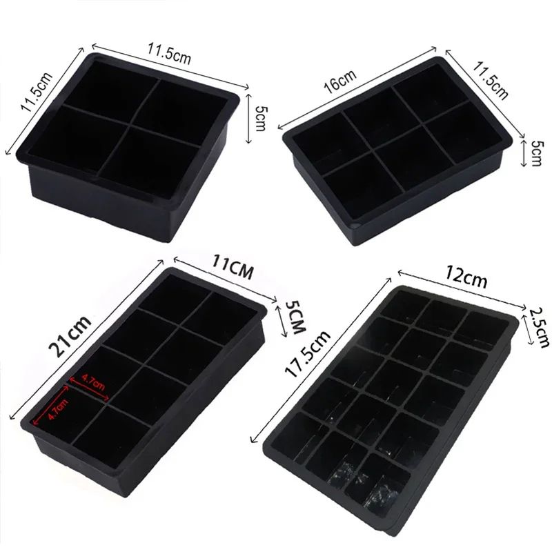 Premium Silicone Ice Cube Mold Spherical Whiskey Ice Mold Reusable Cocktail Ice Tray 4