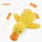 QuackBuddy Plush Squeaky Duck Dog Toy Interactive Chew Comfort Companion 8