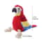Parrot Dog Toy Squeaky Plush Dog Chew Toy For Small And Large Dogs 5