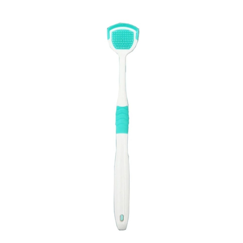 SoftFlex Silicone Tongue Scraper Brush Reusable Silicone Tongue Cleaner For Fresh Breath Oral Car 9