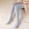 CozyCloud Coral Fleece Thigh High Socks For Women Plush Over Knee Winter Lounge Socks 3