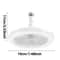 3in1 Rotatable Ceiling Fan With Light And Remote Control E27 Socket LED Fan Lamp 5