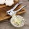 HeavyDuty Zinc Alloy Garlic Press Crusher Ergonomic Manual Garlic Mincer Tool 1