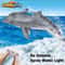 Realistic RC Dolphin Boat 24GHz Remote Control Dolphin Toy With Lights For Pool Play 1