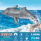 Realistic RC Dolphin Boat 24GHz Remote Control Dolphin Toy With Lights For Pool Play 2