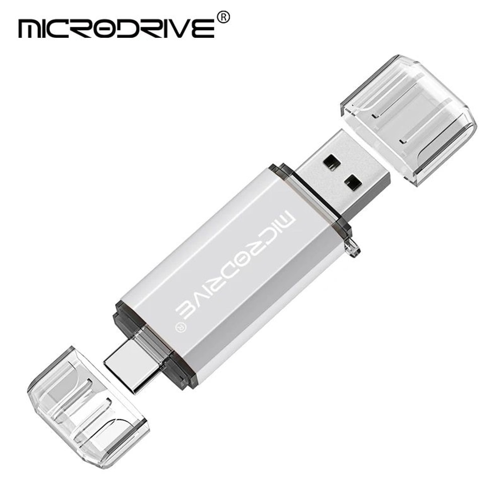 DualLink 2in1 USBC Flash Drive OTG Memory Stick For Phones Tablets PCs 9