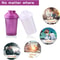 400ml Leakproof Protein Shaker Bottle With Stainless Mixing Ball 2