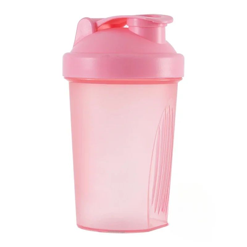 400ml Leakproof Protein Shaker Bottle With Stainless Mixing Ball 6