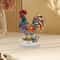 Colorful Acrylic Rooster Ornament Artistic Farmhouse Rooster Desk Decor Figurine 0