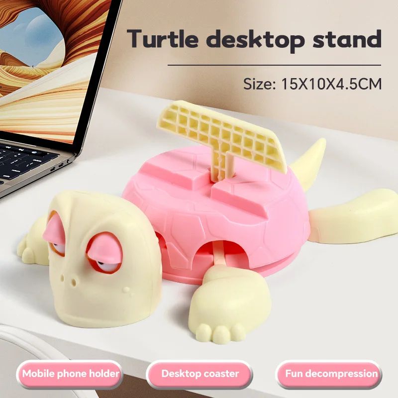 3D Printed Turtle Coaster Cup Holder Funny Table Decor Drink Mat 12
