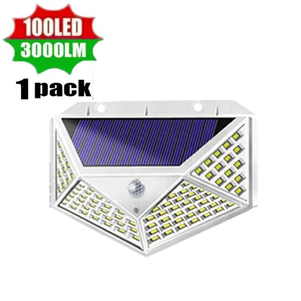 SolarGuard Pro Solar Motion Sensor Light With Separate Panel Waterproof Solar Flood Light Outdoor 6