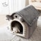 CozyFold Winter Pet House Bed For Cats Small Dogs 5