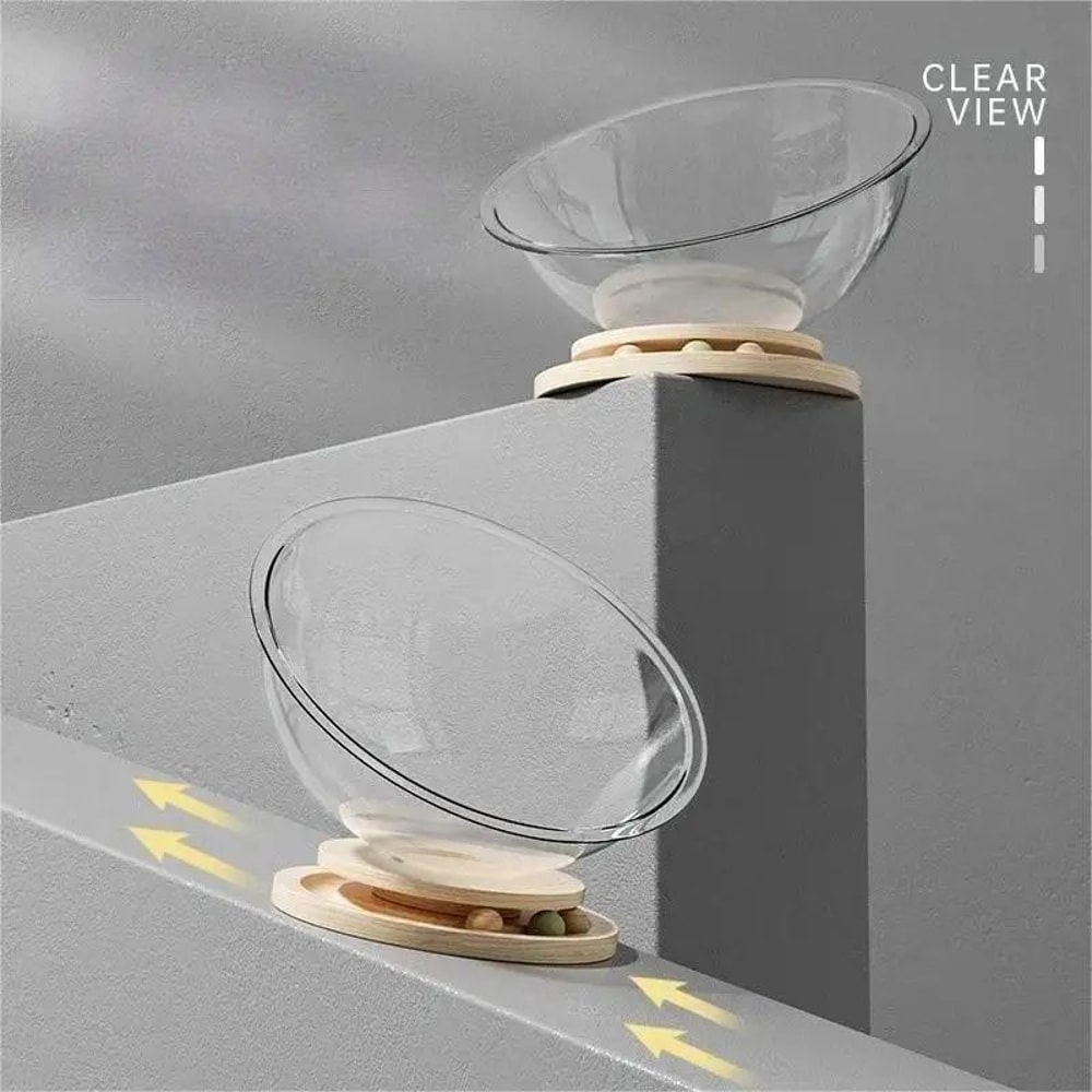 Clear Cat Bed Capsule House With Removable Cushion For AllSeason Comfort 5