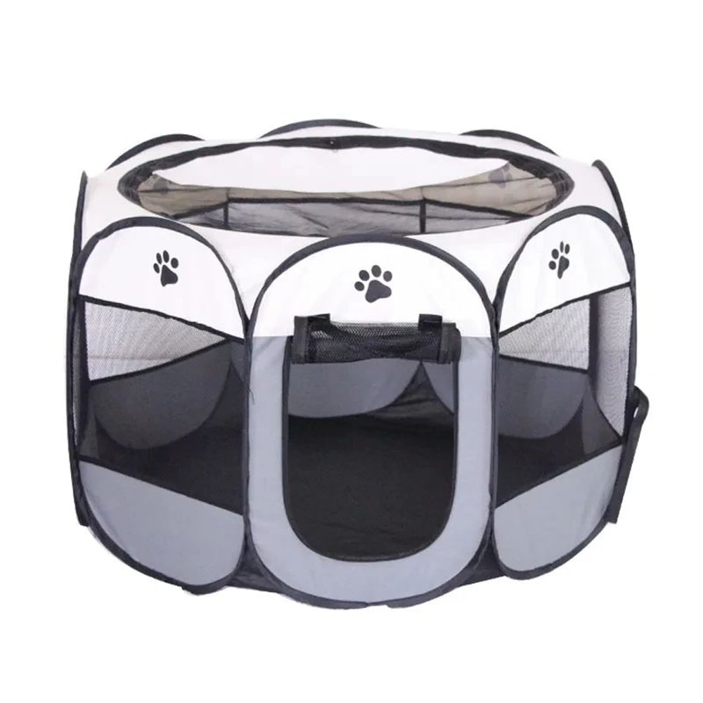 Portable Cat Tent Foldable Pet Playpen For Travel Indoor Outdoor Use 8