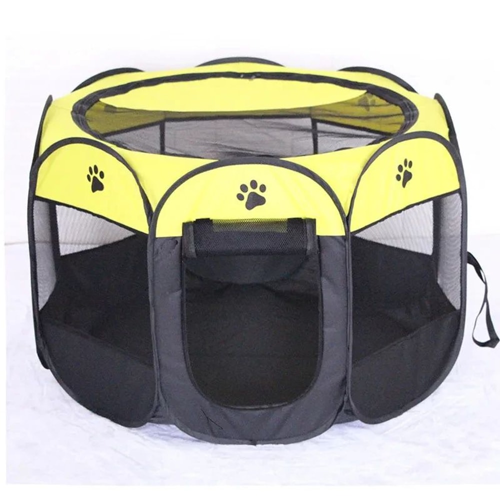 Portable Cat Tent Foldable Pet Playpen For Travel Indoor Outdoor Use 10