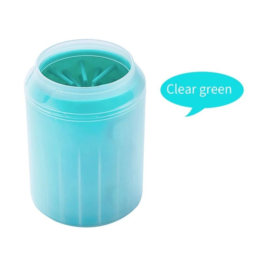 CleanPaws Portable Dog Paw Cleaner Cup With Soft Silicone Brush For Dogs Cats 8
