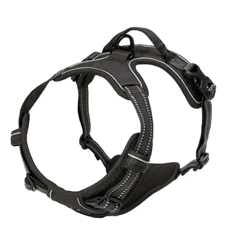 Reflective No Pull Dog Harness With Front Clip And Control Handle 7