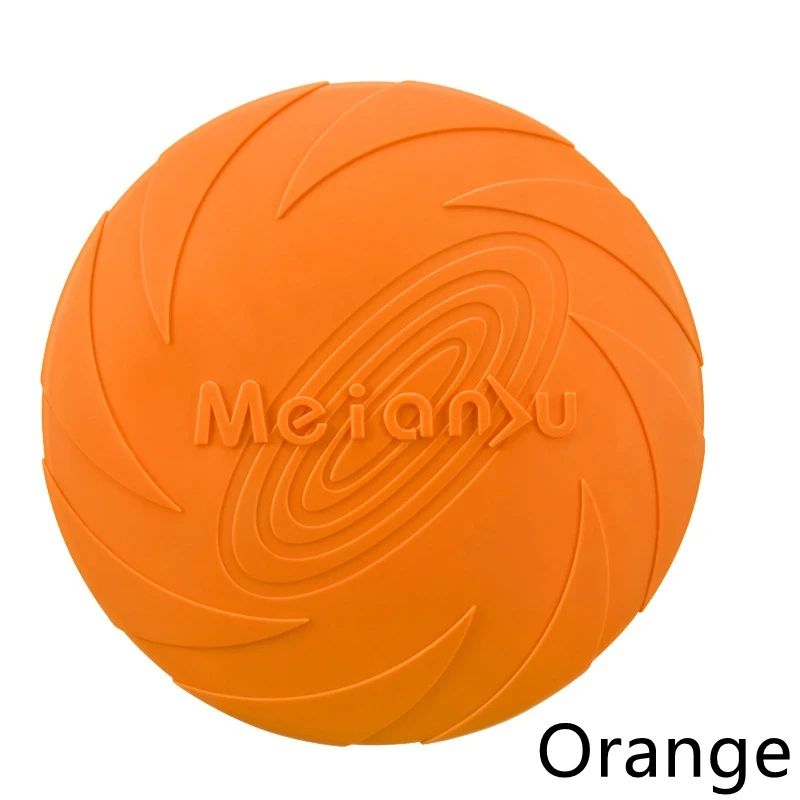Durable Dog Flying Disc Silicone Dog Toy For Fetch And Training 5