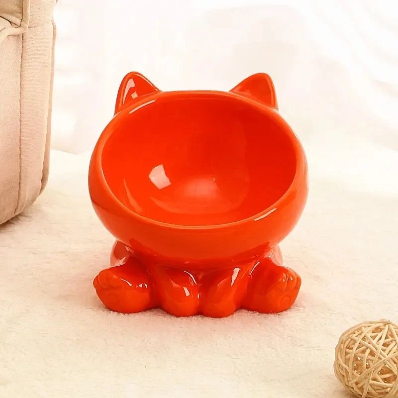 PurrLift Elevated Ceramic Cat Bowl For Food Water 7