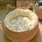 Handwoven Rattan Cat Bed With Removable Cushion Cozy AllSeason Cat Nest Baske 3