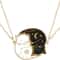 Embrace Love Cat Couple Necklace Set Stainless Steel Matching Cat Pendant For Best Friends Couple 6