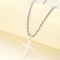 Minimalist Gold Cross Pendant Necklace Elegant Unisex Cross Necklace For Everyday Faith Style 5