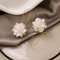 BloomPearl Floral Drop Earrings Elegant Pearl Petal Earrings For Women 1